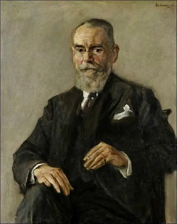 Portrait of Auguste Batschari - Max Liebermann