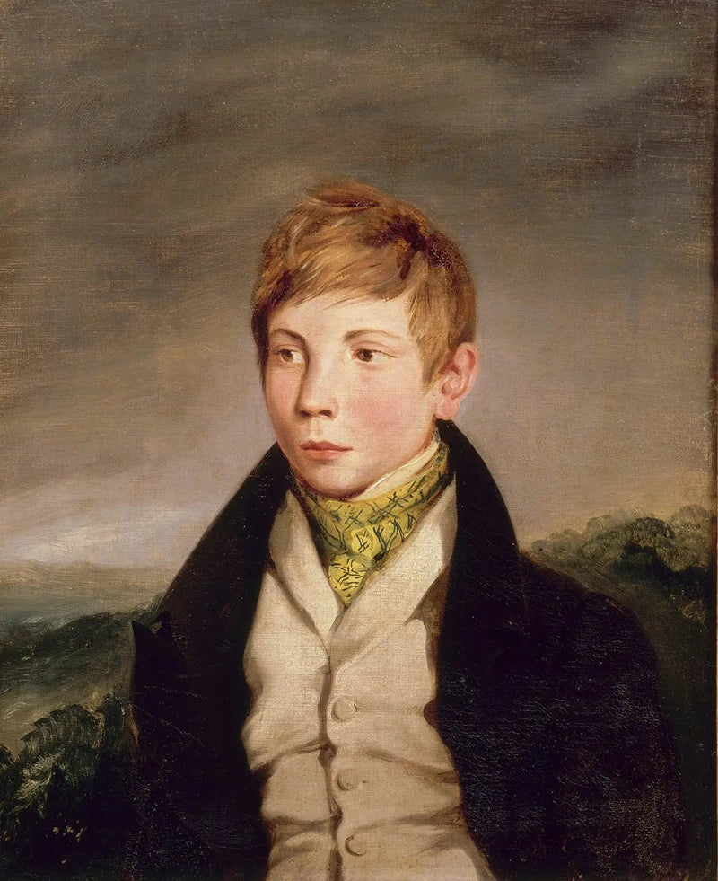 Portrait of Auguste Richard de La Hautière - Eugène Delacroix
