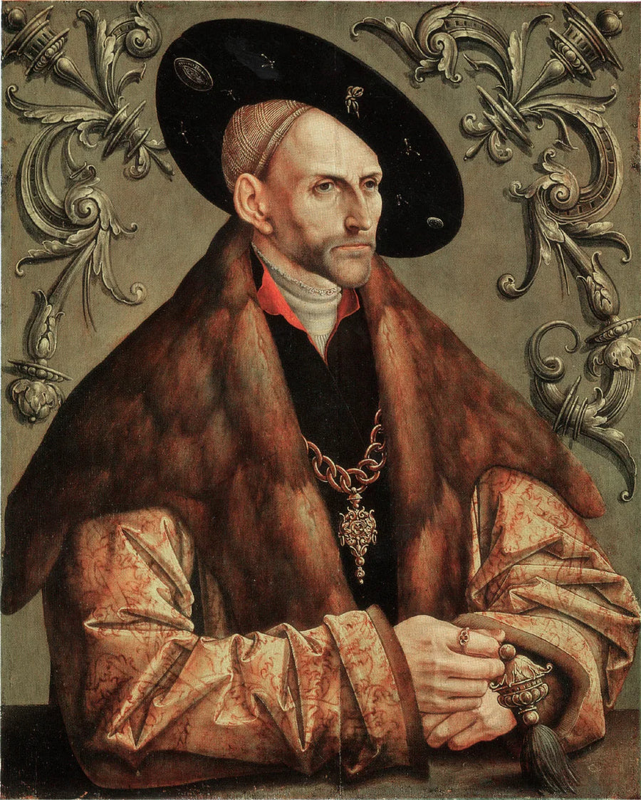 Portrait of Edzard I, Count of East Frisia - Jacob Cornelisz van Oostsanen