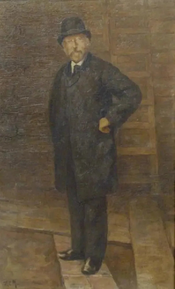 Portrait of Egbert Kuipers (1828-1892) - Piet Mondrian