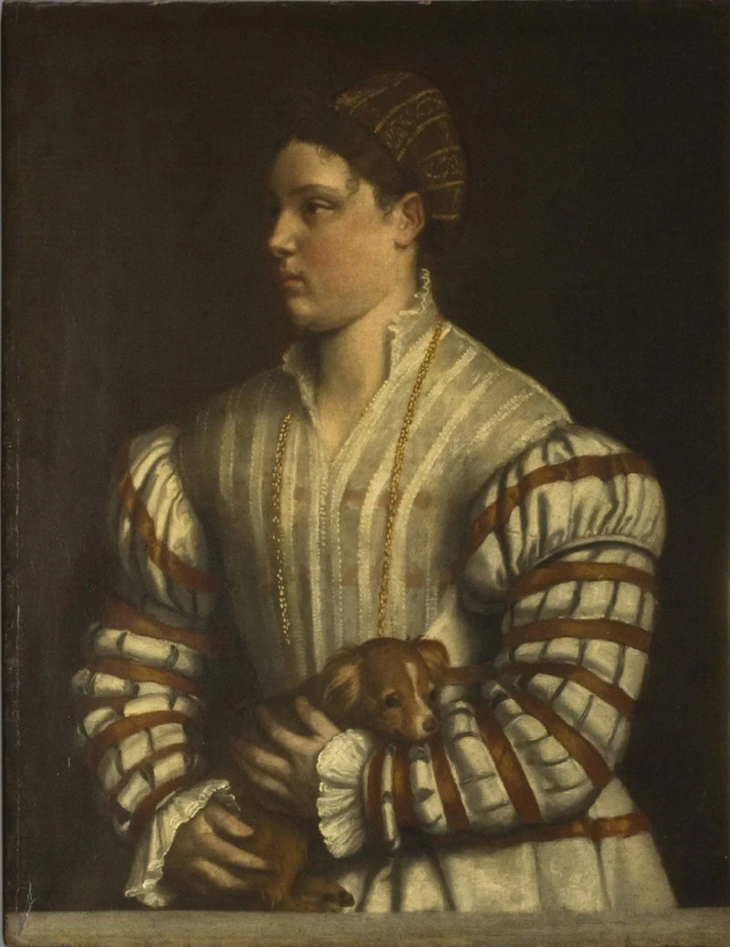 Portrait of Eleonora Averoldi - Alessandro Bonvicino