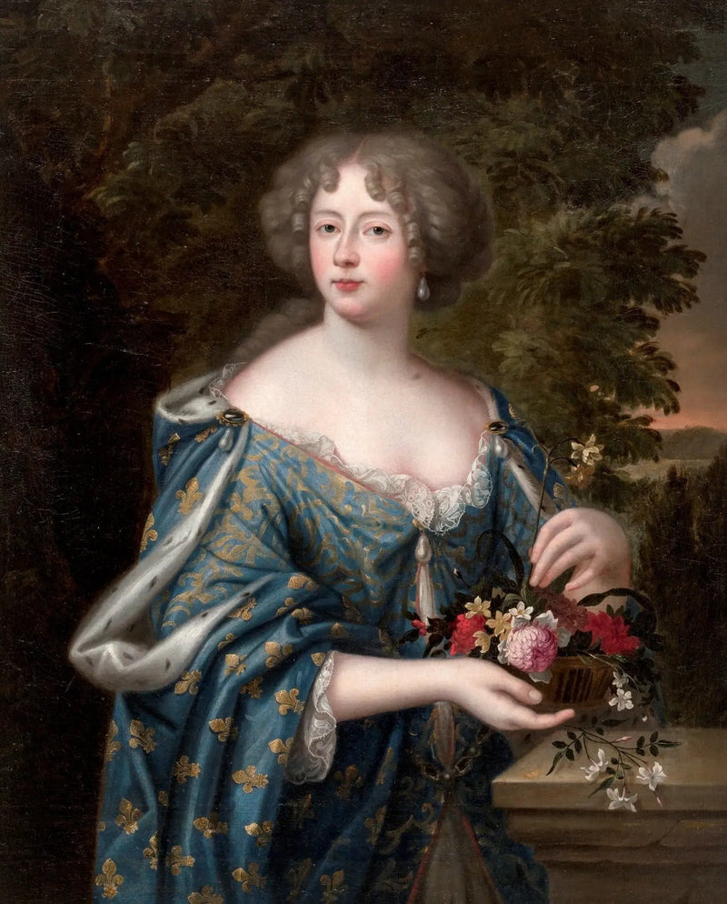 Portrait of Elisabeth Charlotte, Palatine princess (1652-1722) - Pierre Mignard
