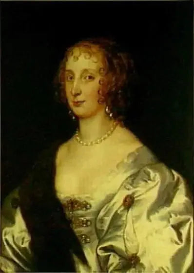 Portrait of Elizabeth Stuart, Countess of Arundel (died in 1673) - Antoine van Dyck