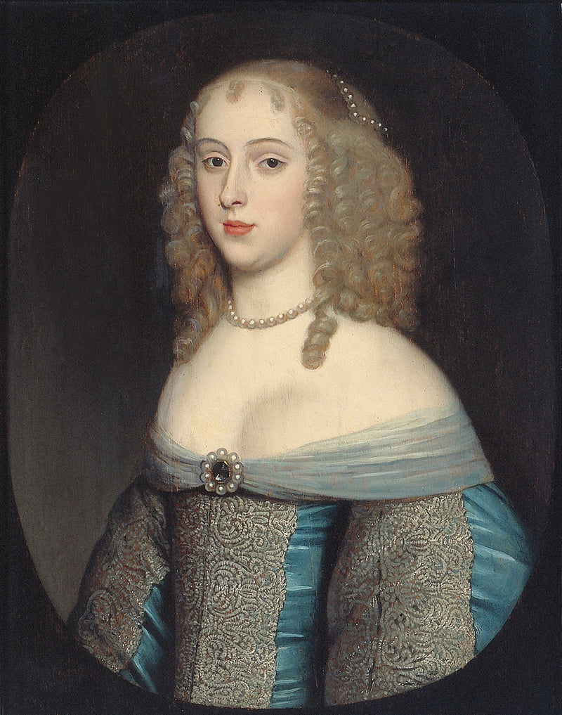 Portrait of Elisabeth van Nassau-Beverweerd (1633-1718) - Gerrit van Honthorst