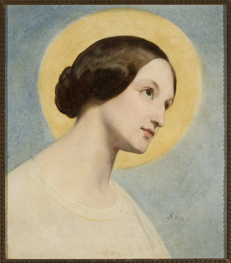 Portrait of Eliza Krasińska - Ary Scheffer