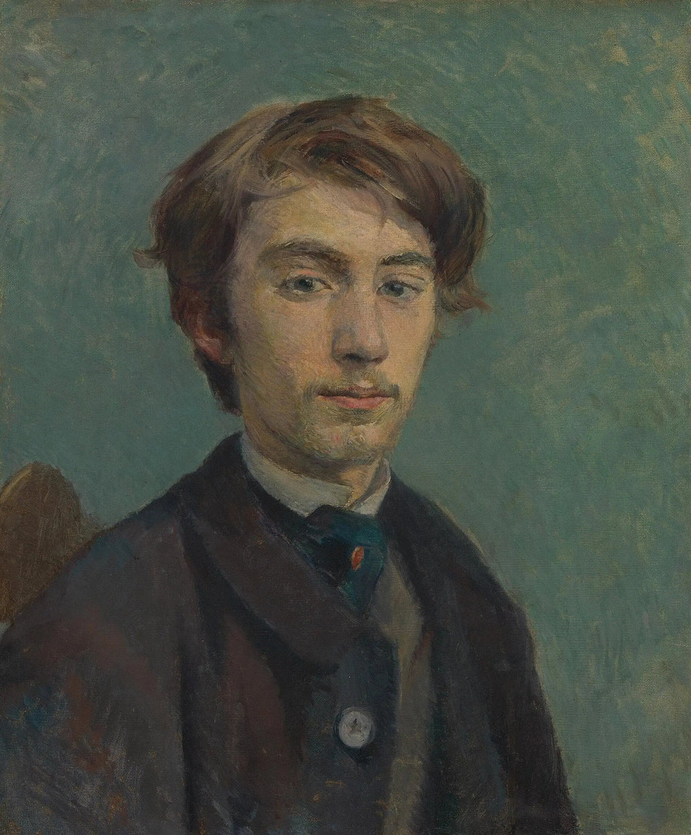 Reproduction du tableau « Portrait d'Émile Bernard - Henri de Toulouse-Lautrec » par Alpha Reproduction en peinture à l’huile