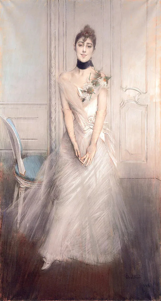 Portrait of Emiliana Concha de Ossa - Giovanni Boldini