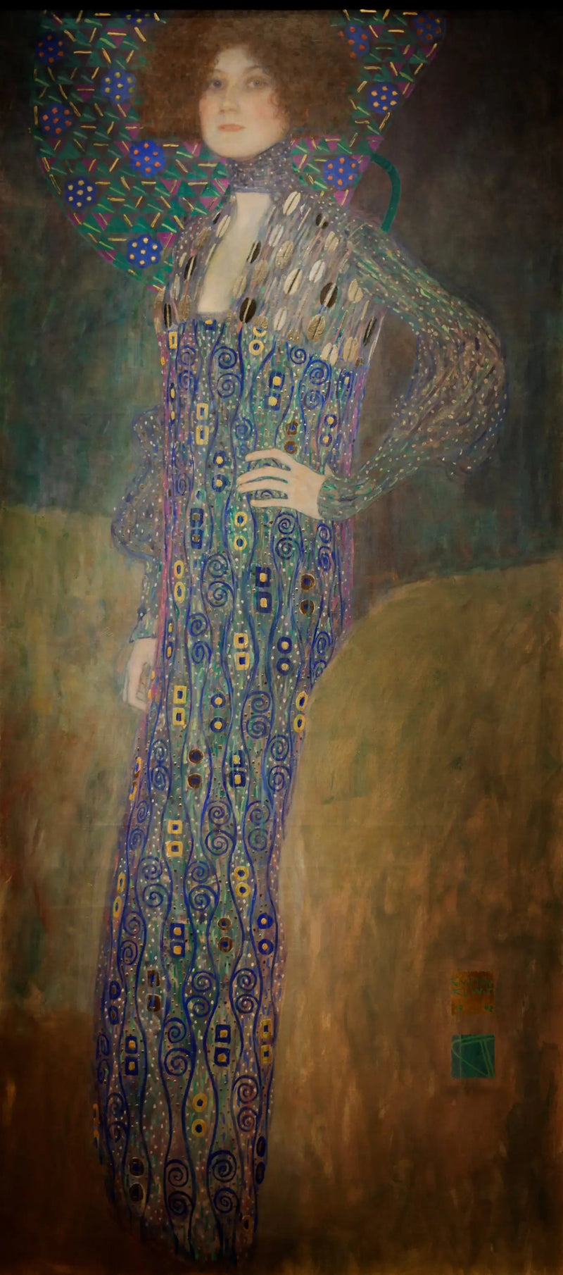 Portrait of Emilie Flöge - Gustav Klimt