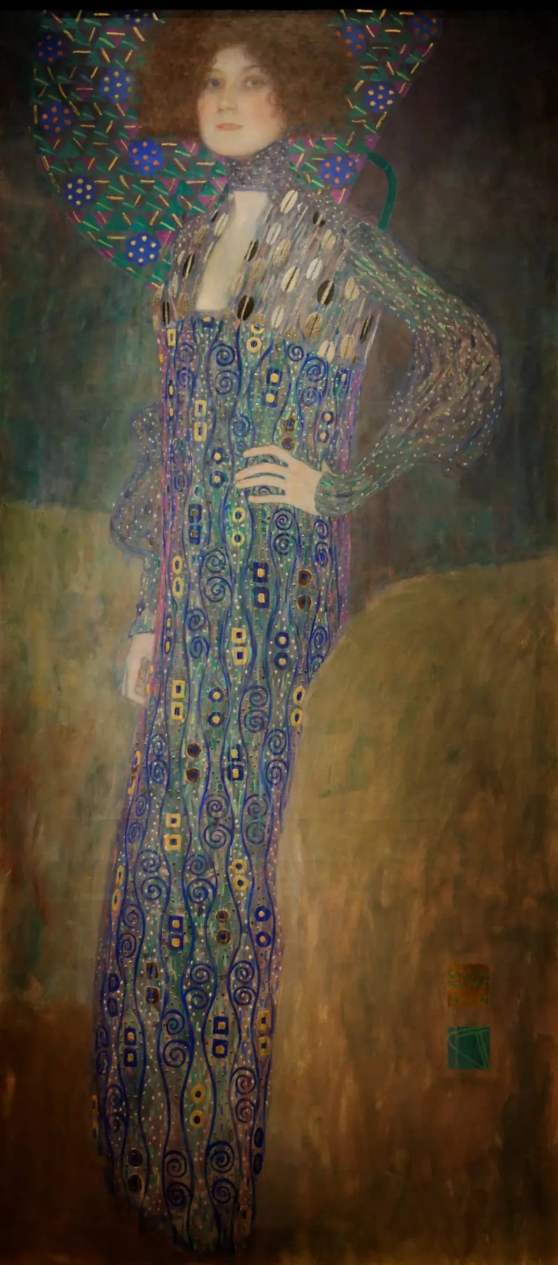 Portrait of Emilie Flöge - Gustav Klimt