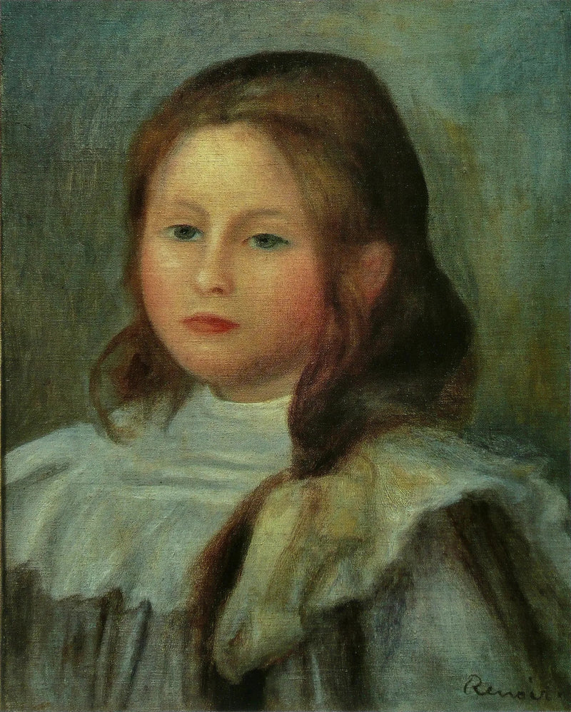 Child Portrait - Pierre-Auguste Renoir