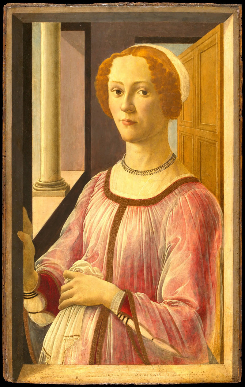 Portrait of Esmeralda Brandini - Sandro Botticelli