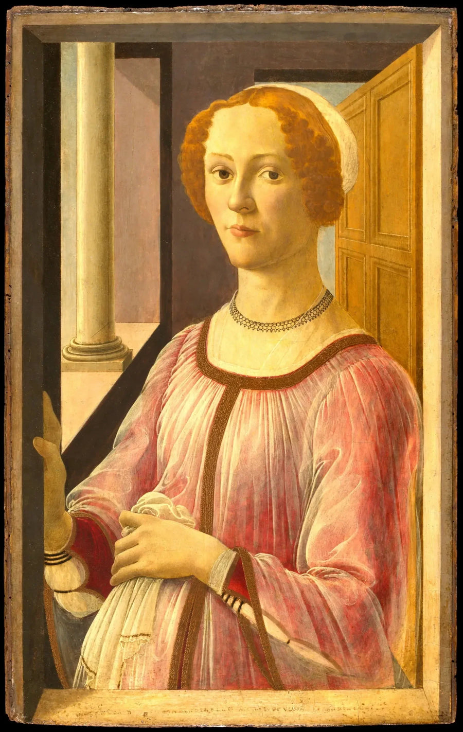 Portrait of Esmeralda Brandini - Sandro Botticelli