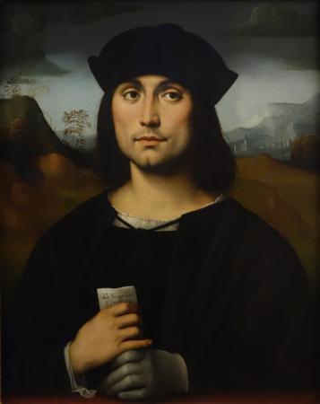 Portrait of Evangelista Scappi - Francesco Francia