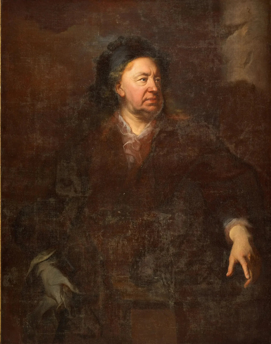 Portrait of Everhard Jabach - Hyacinthe Rigaud