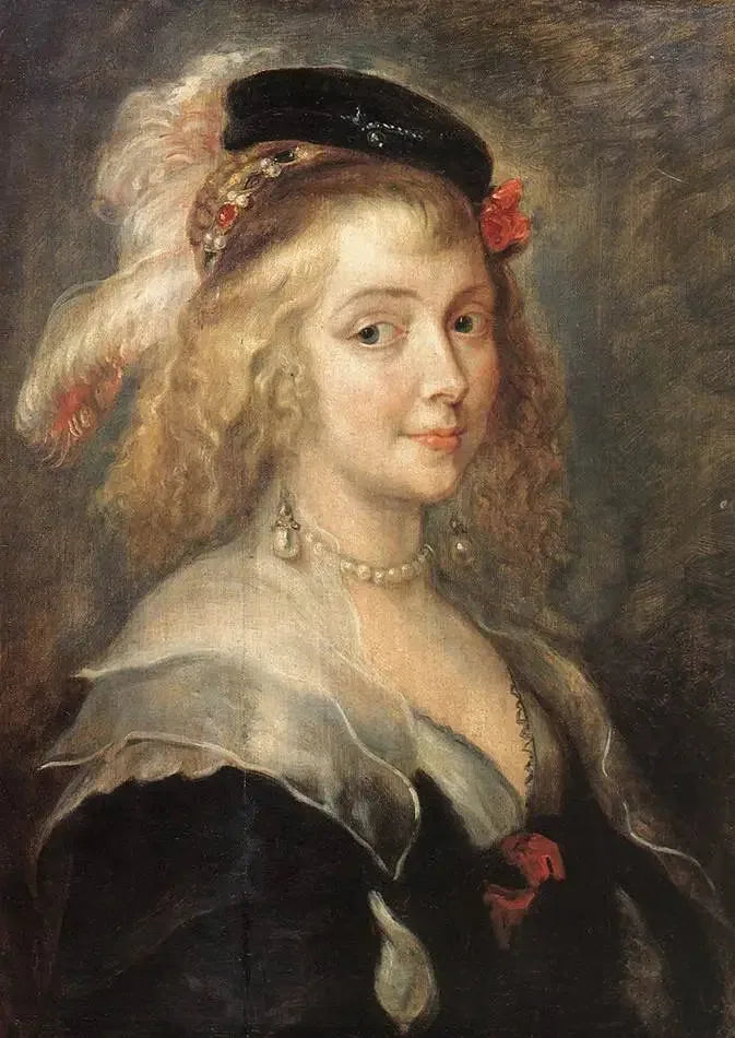 Portrait of Hélène Fourment - Peter Paul Rubens