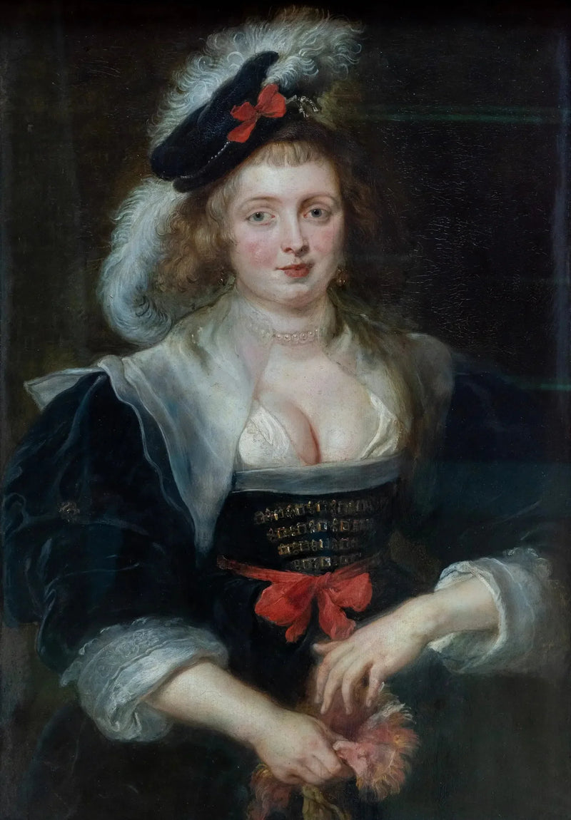 Portrait of Hélène Fourment - Peter Paul Rubens