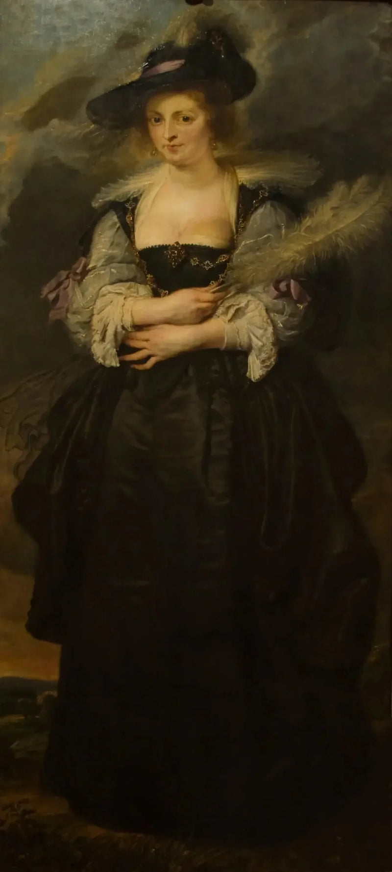Portrait of Hélène Fourment - Peter Paul Rubens