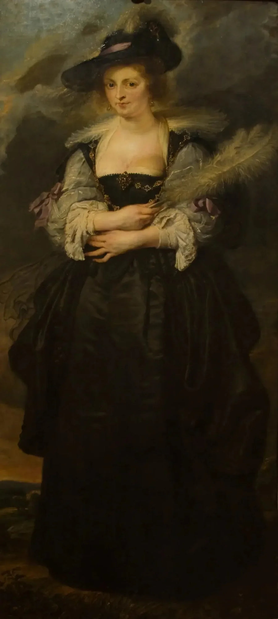 Portrait of Hélène Fourment - Peter Paul Rubens
