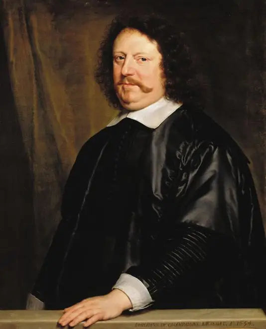 Portrait of Henri Groulart - Philippe de Champaigne