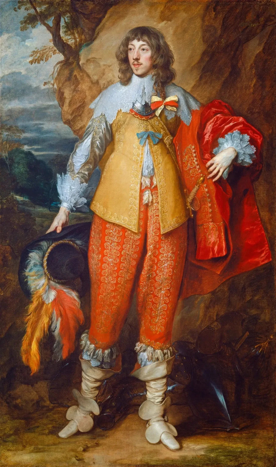 Portrait of Henry II of Lorraine - Antoine van Dyck