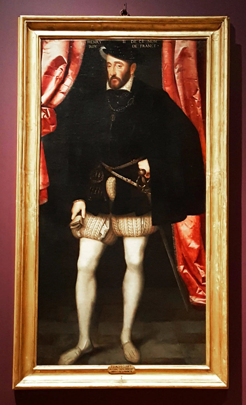 Portrait of Henry II - François Clouet