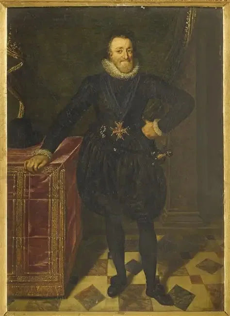 Portrait of Henri IV - Frans Pourbus the Younger