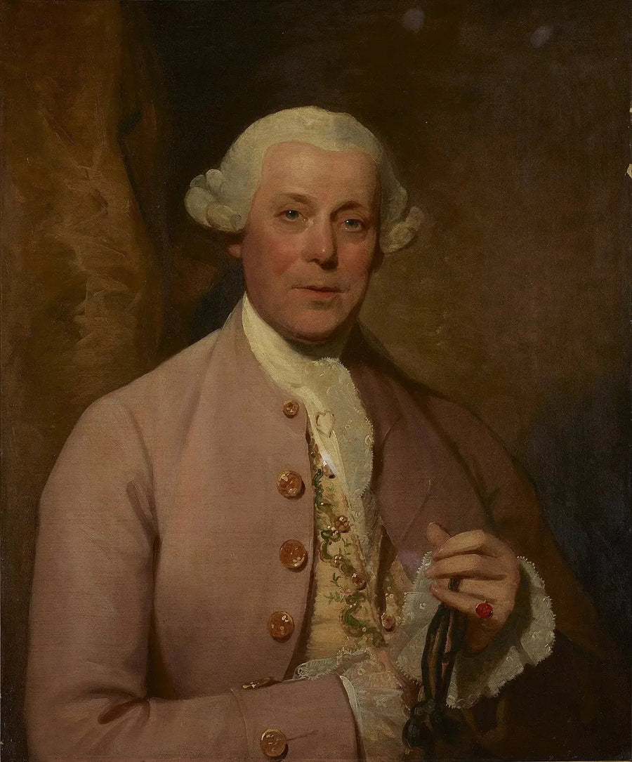Portrait of Henri Lambert (1738-1813) - Gilbert Stuart