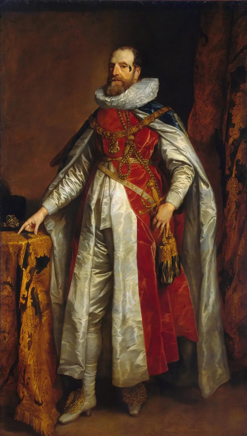 Portrait of Henry Danvers, Earl of Danby - Antoine van Dyck