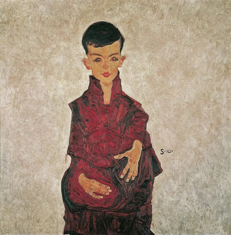 Portrait of Herbert Reiner - Egon Schiele
