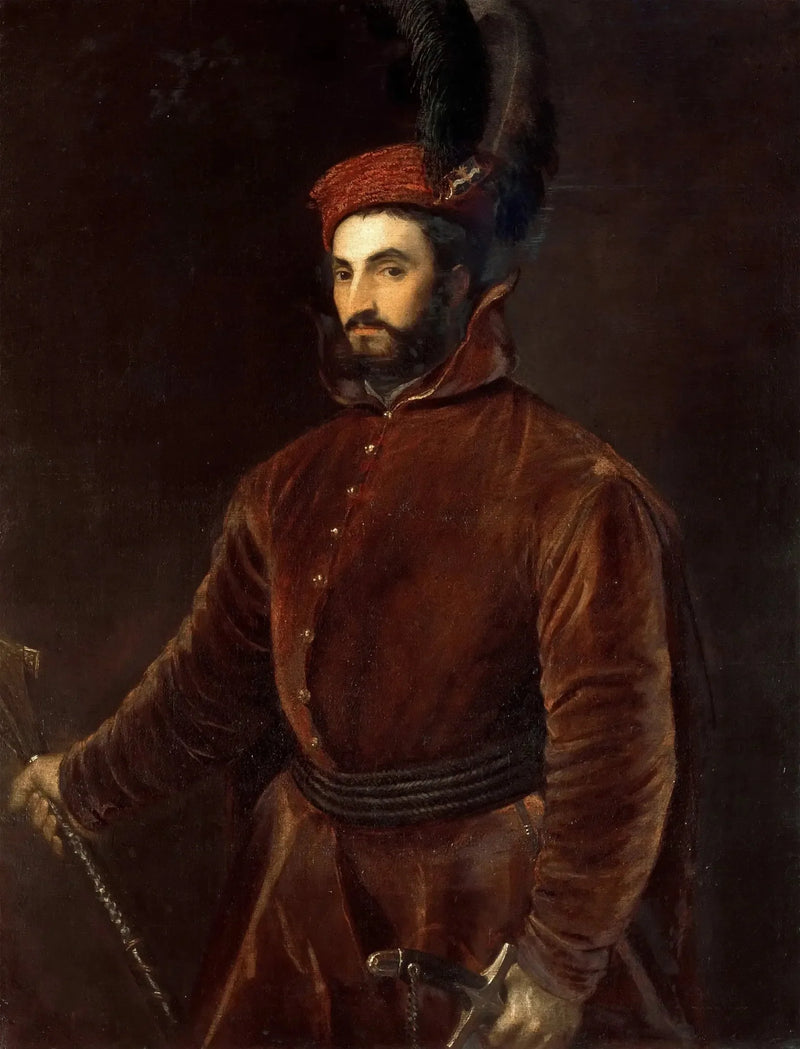 Portrait of Hippolyte de Médicis - Titian
