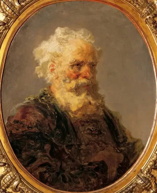 Portrait of an Elderly Man - Jean-Honoré Fragonard