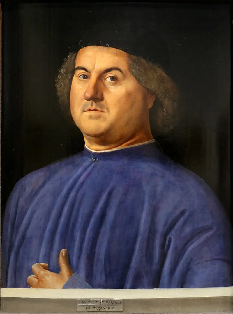 Portrait of a Man - Alvise Vivarini