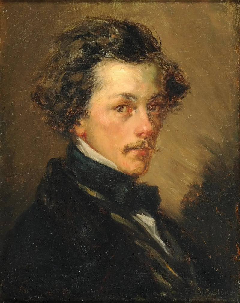 Portrait of an anonymous man - Jean-François Millet