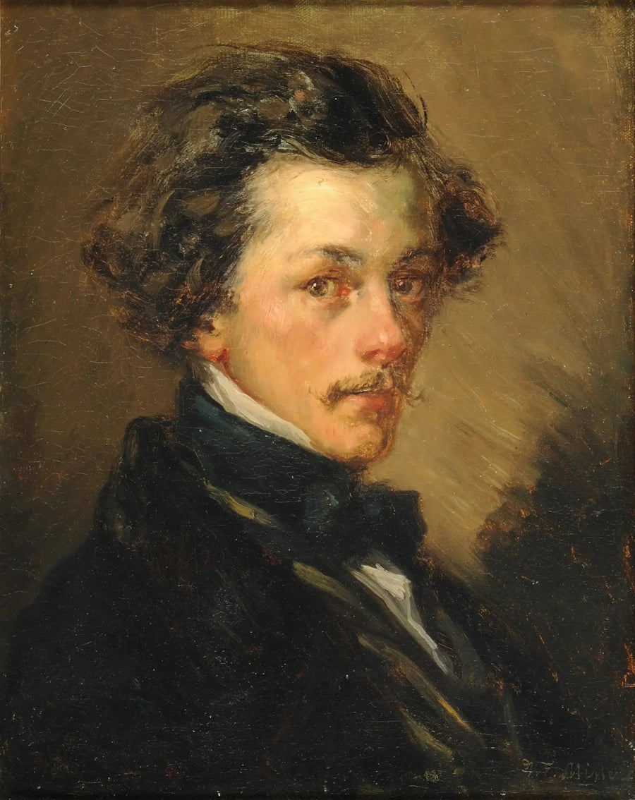 Portrait of an anonymous man - Jean-François Millet