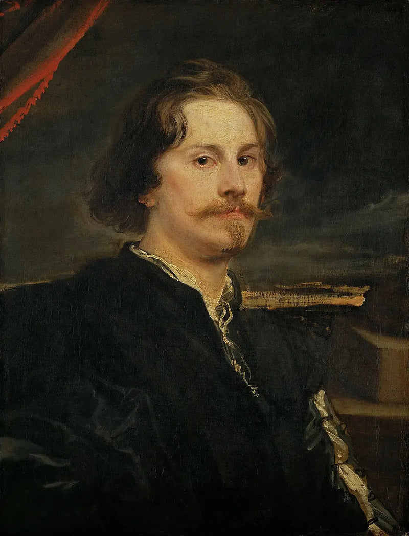 Portrait of a man. - Antoine van Dyck