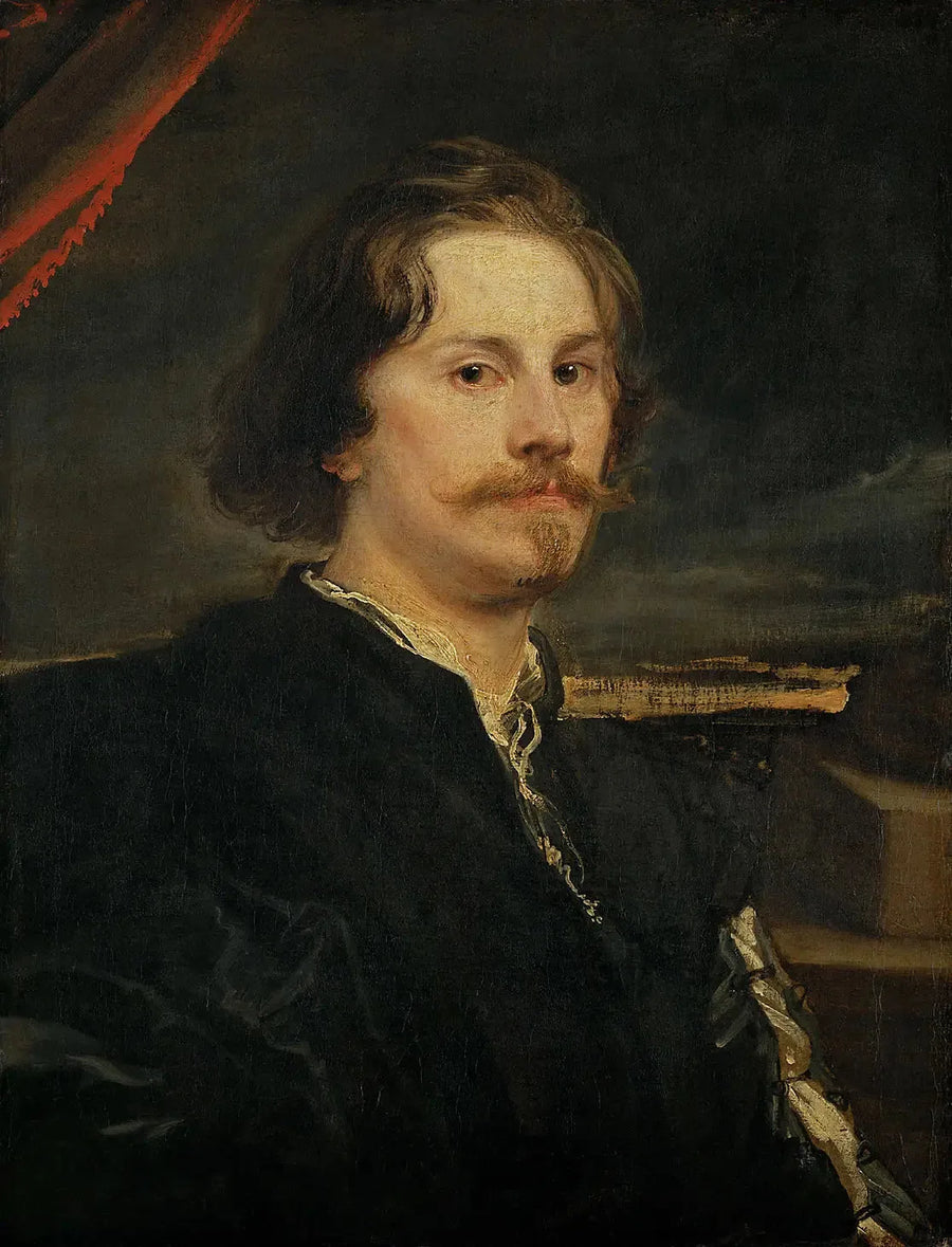 Portrait of a man. - Antoine van Dyck