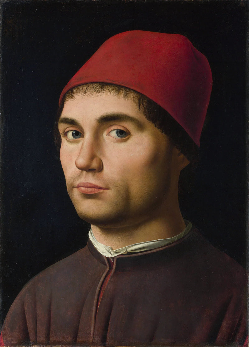 Portrait of a man - Antonello de Messine