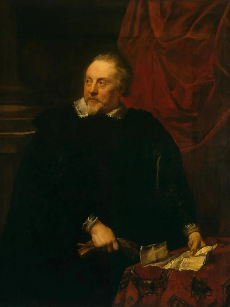 Portrait of a Man (Portrait of Marc-Antoine Lumagne ?) - Antoine van Dyck