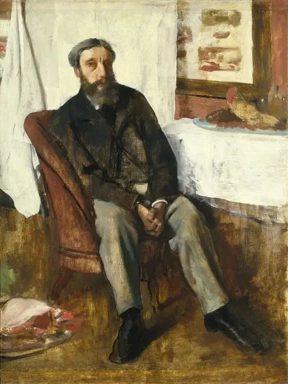 Portrait of a Man - Edgar Degas
