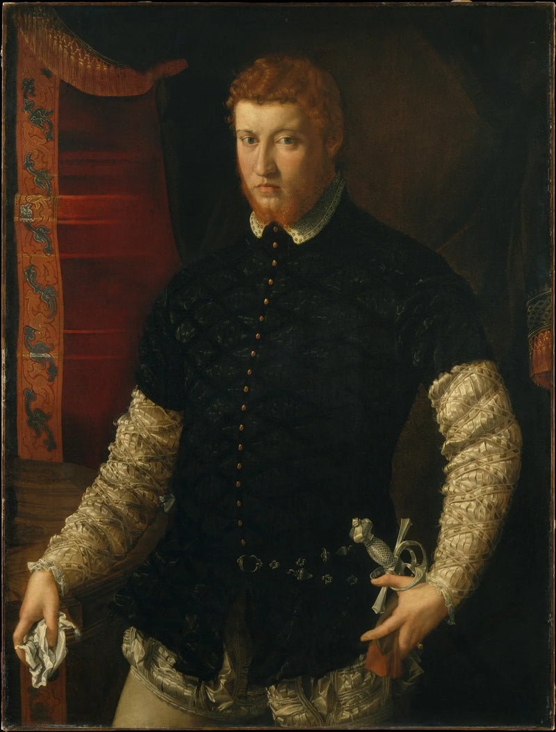 Portrait of a Man - Francesco Salviati