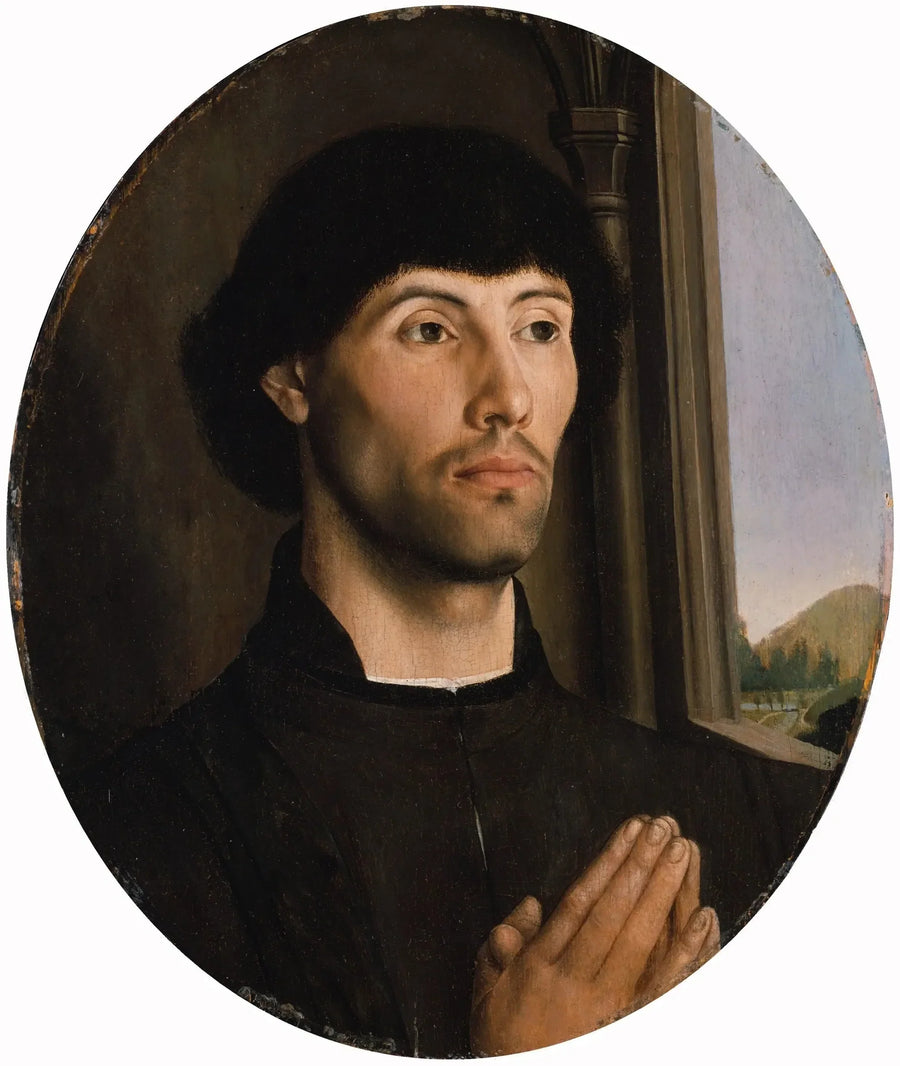 Portrait of a man - Hugo van der Goes