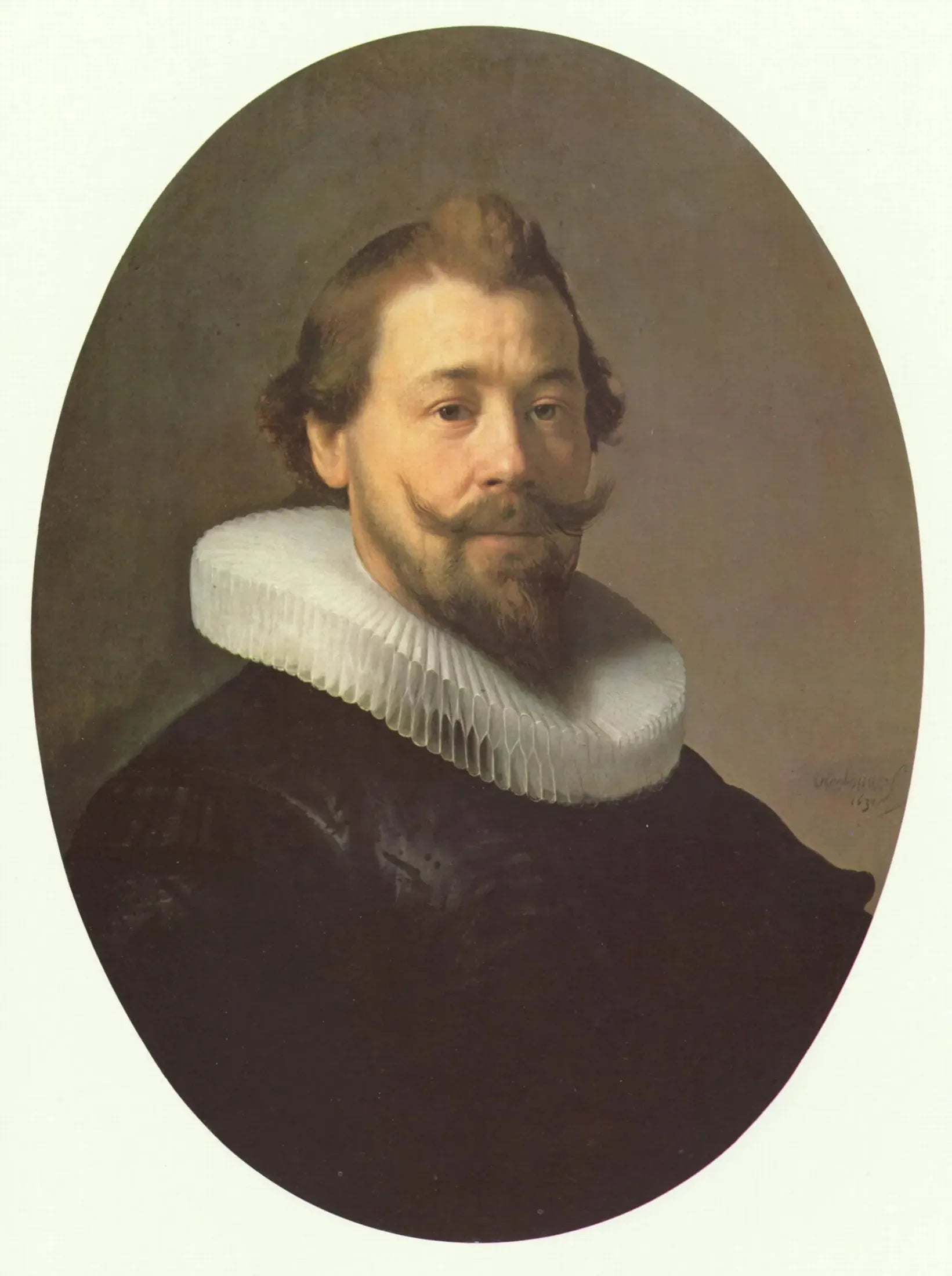 Portrait d’homme - Rembrandt image 1 reproduction artisanale de tableau