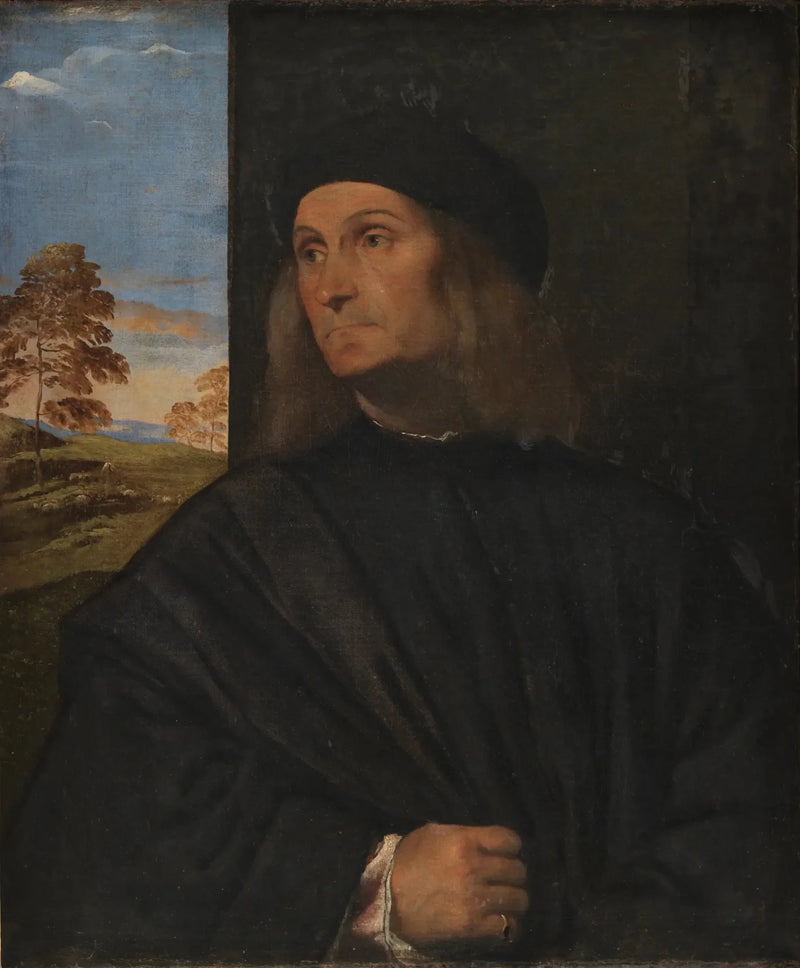 Portrait of a man - Titian