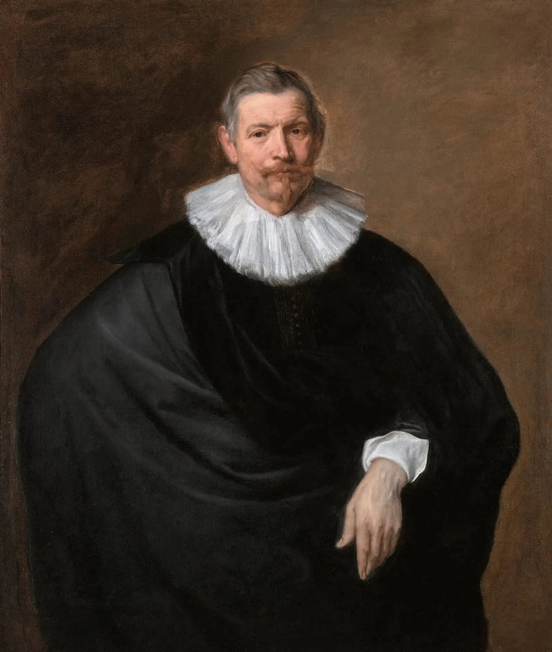 Portrait of Hubert du Hot - Antoine van Dyck