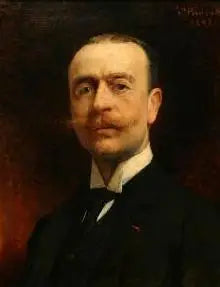Portrait of Hugues Krafft - Léon Bonnat
