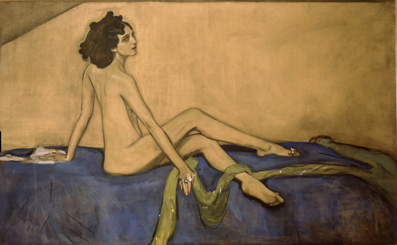 Portrait of Ida Rubinstein - Valentin Serov