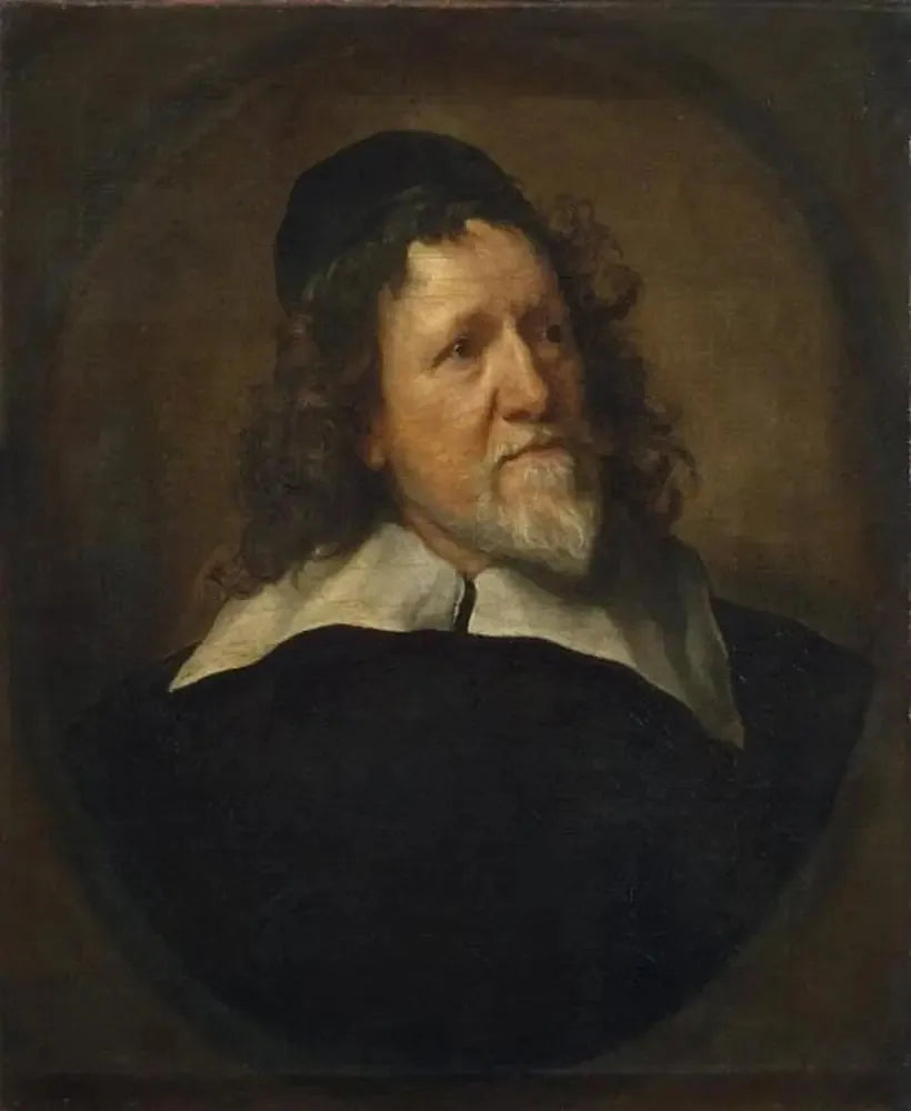 Portrait of Inigo Jones (1573-1652) - Antoine van Dyck
