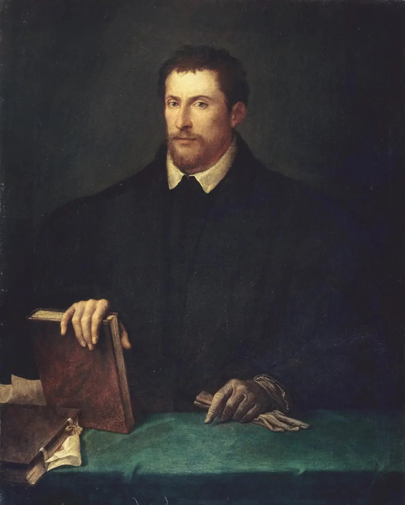 Portrait of Ippolito Riminaldi - Titian