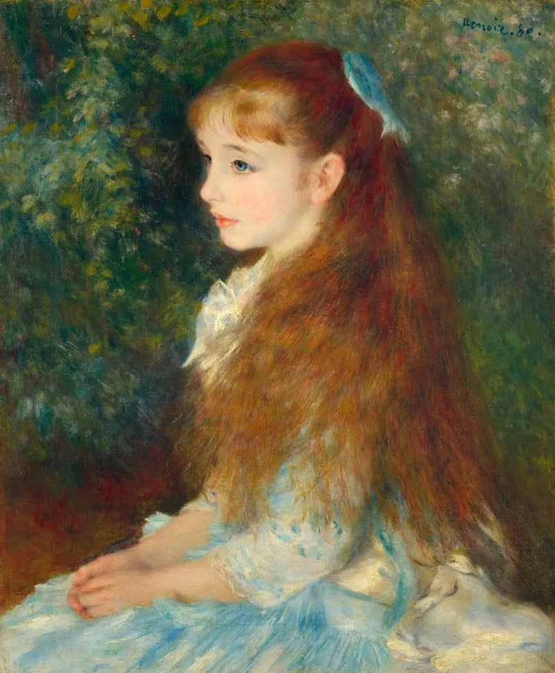 Portrait of Irène Cahen d'Anvers - Pierre-Auguste Renoir