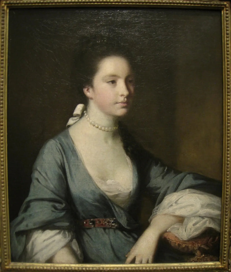 Portrait of Isabella Carr, future Countess of Erroll - Joshua Reynolds